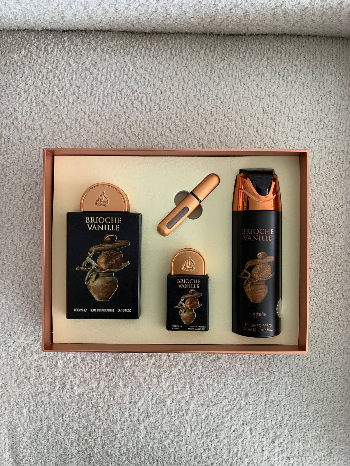 SET  BRIOCHE VANILLE