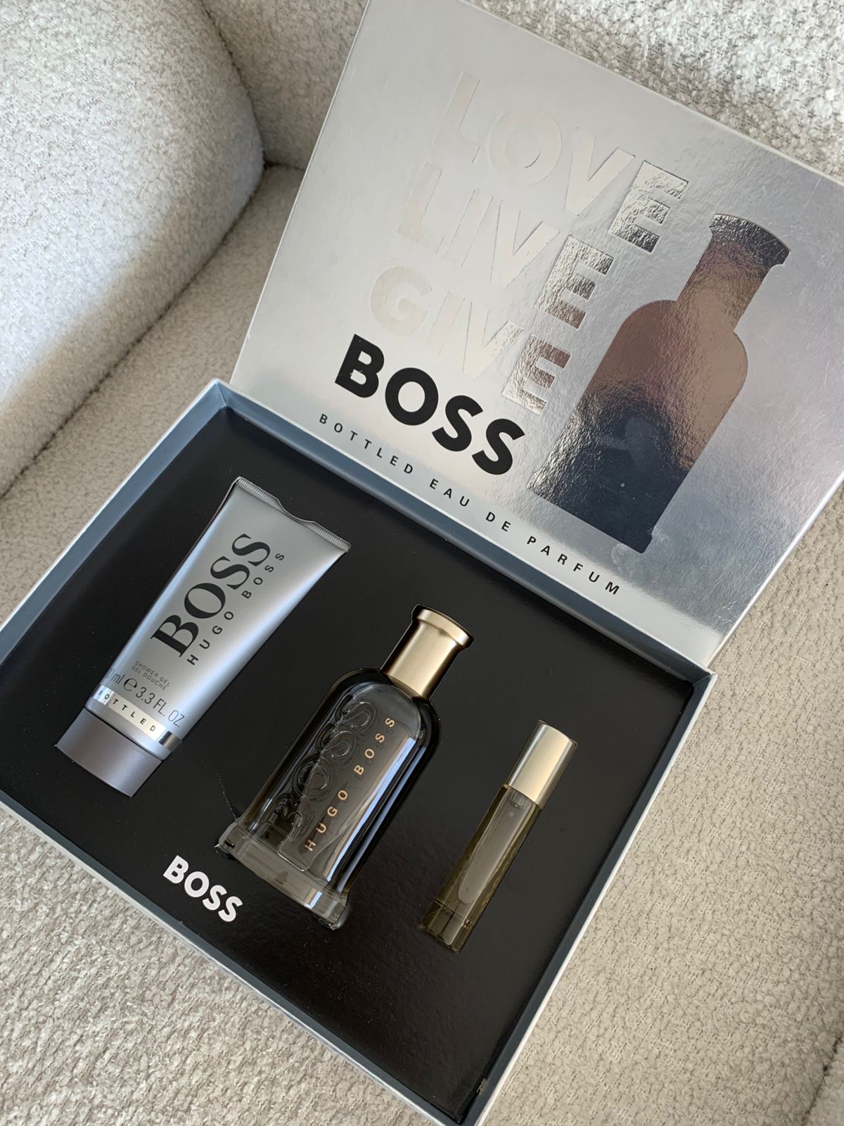 KIT EAU DE PARFUM HUGO BOSS BOTTLED